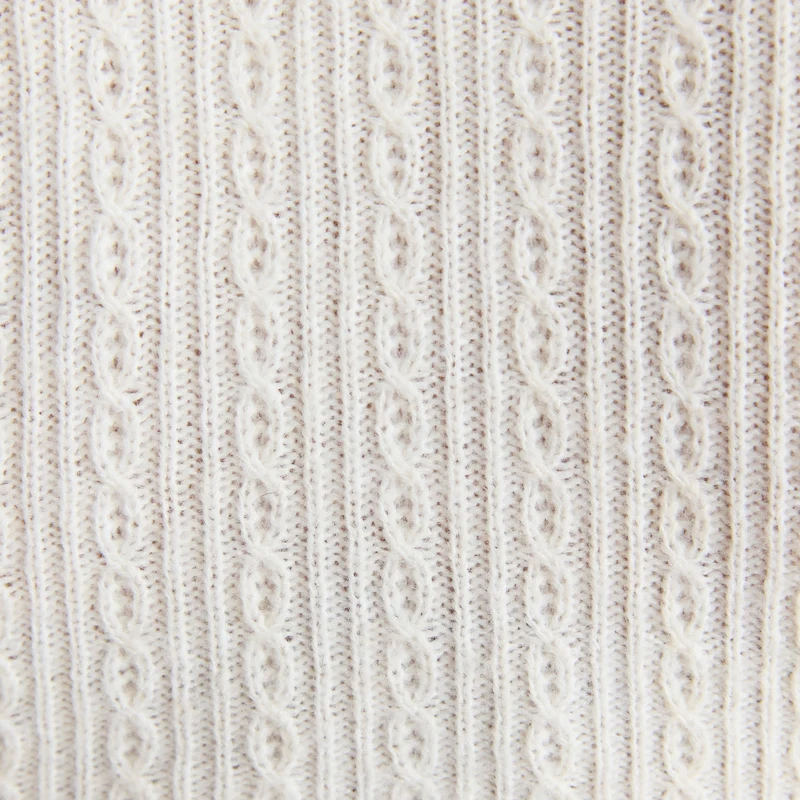 Cardigan en Maille Fine - Crème
