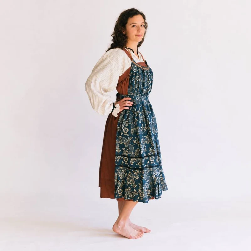 Patron de couture PDF | Robe de colon russe (128 pièces) | Vêtements traditionnels