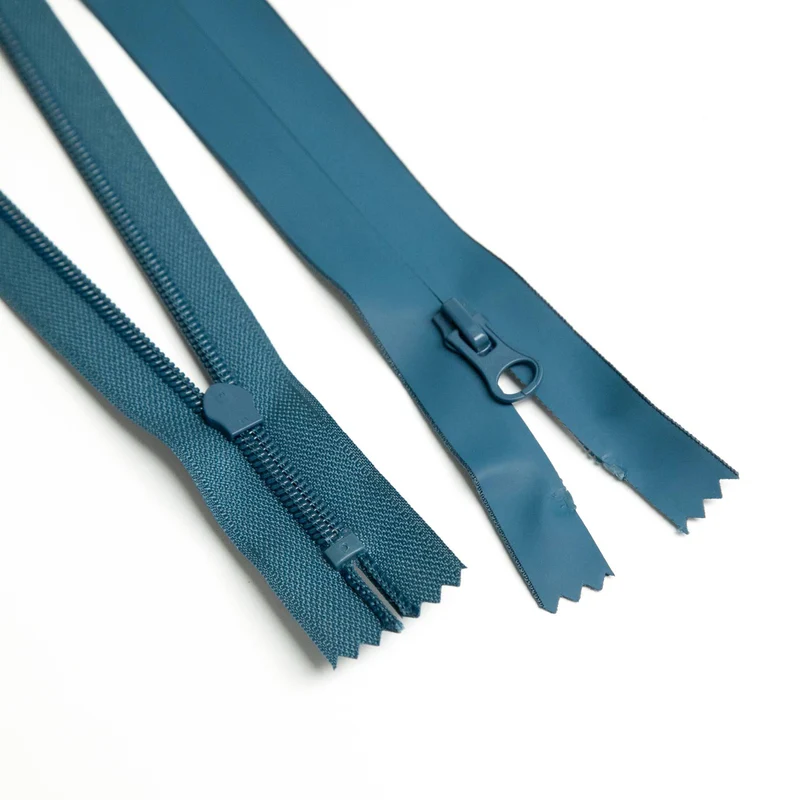 Fermeture éclair imperméable #5 à extrémité fermée | Bleu tropical