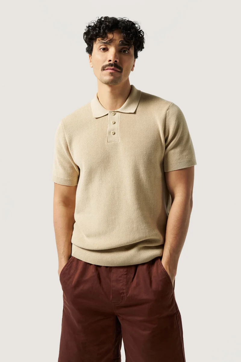 Le polo en maille