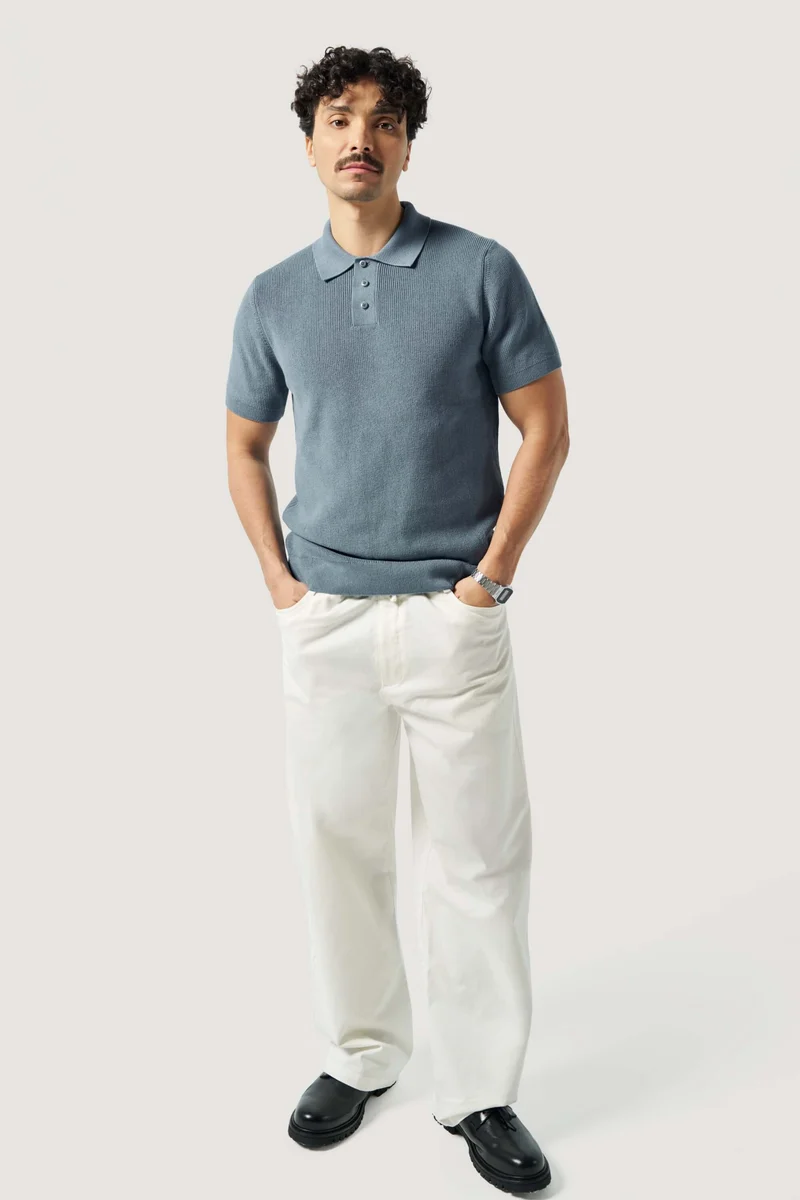 Le polo en maille