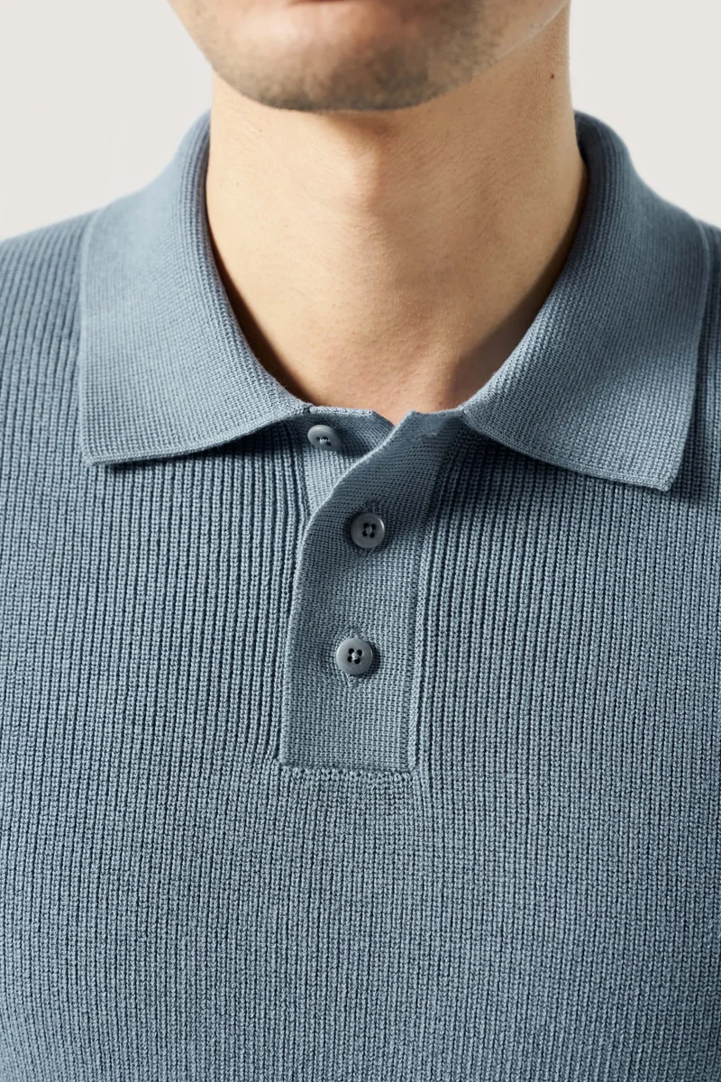 Le polo en maille