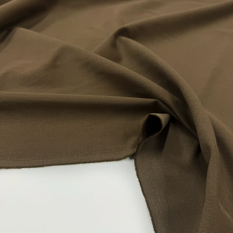 Tissu Sergé Gabardine Moleskine, Coton - Millo