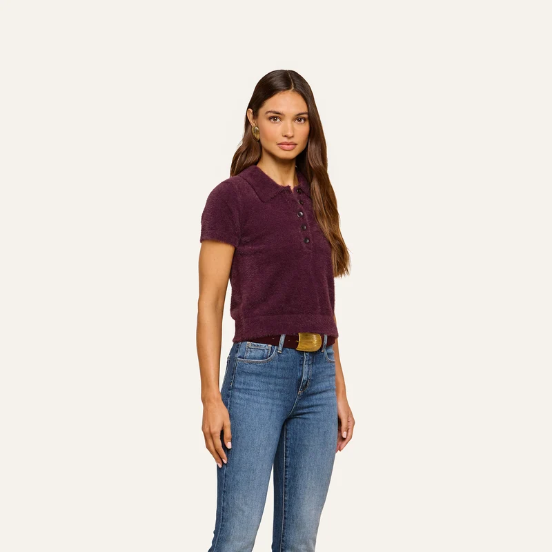 Cirrus Cropped Polo