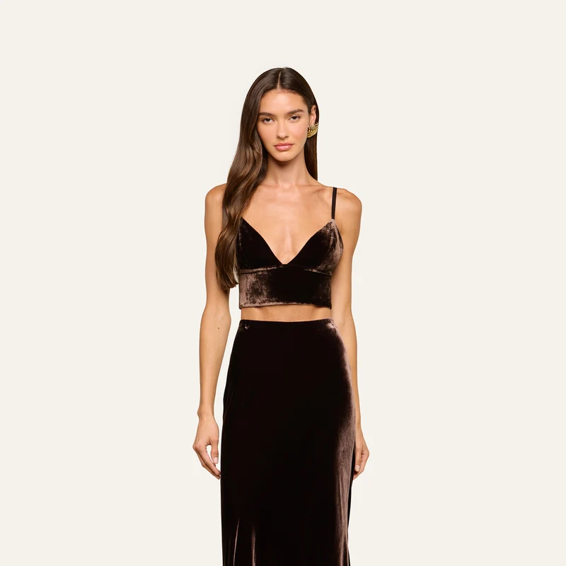 Aislin Velvet Bralette