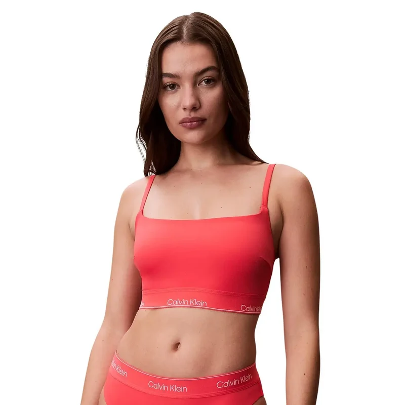 Calvin Klein Jeans Soutien-gorge orange pour femme, maillot de bain