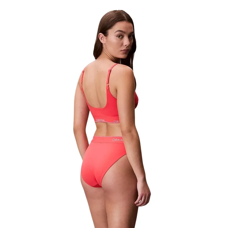 Calvin Klein Jeans Soutien-gorge orange pour femme, maillot de bain