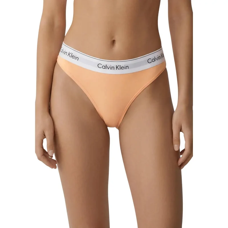 Calvin Klein Jeans Maillot de bain brésilien en nylon blanc pour femme