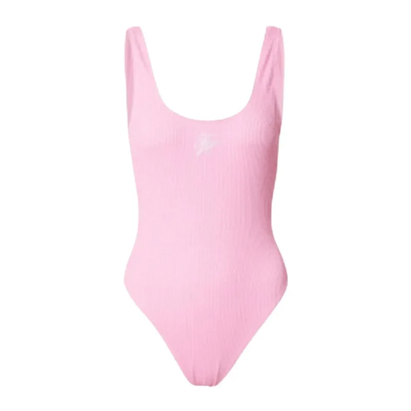 Tommy Hilfiger Maillot de bain rose à dos échancré pour femme
