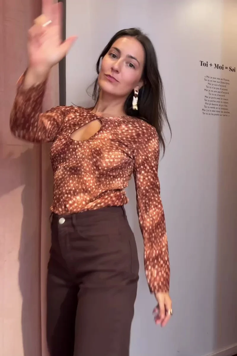 Top Bianca Bois Sauvage