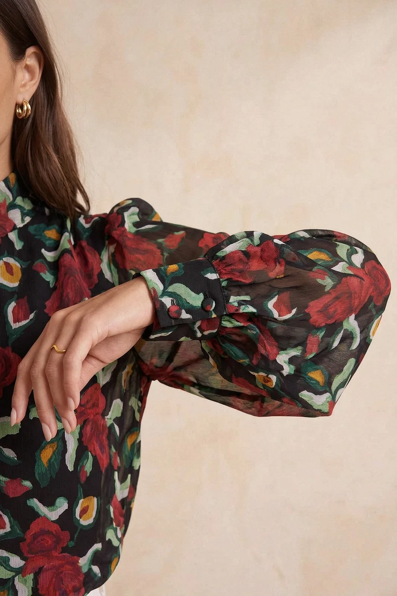 Blouse Galatéa Rose des Nuits