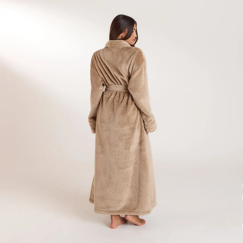 Peignoir Long - Beige