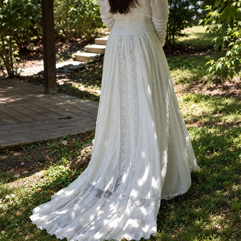 PATRON DE COUTURE PDF | 227 Robe édouardienne | Folkwear