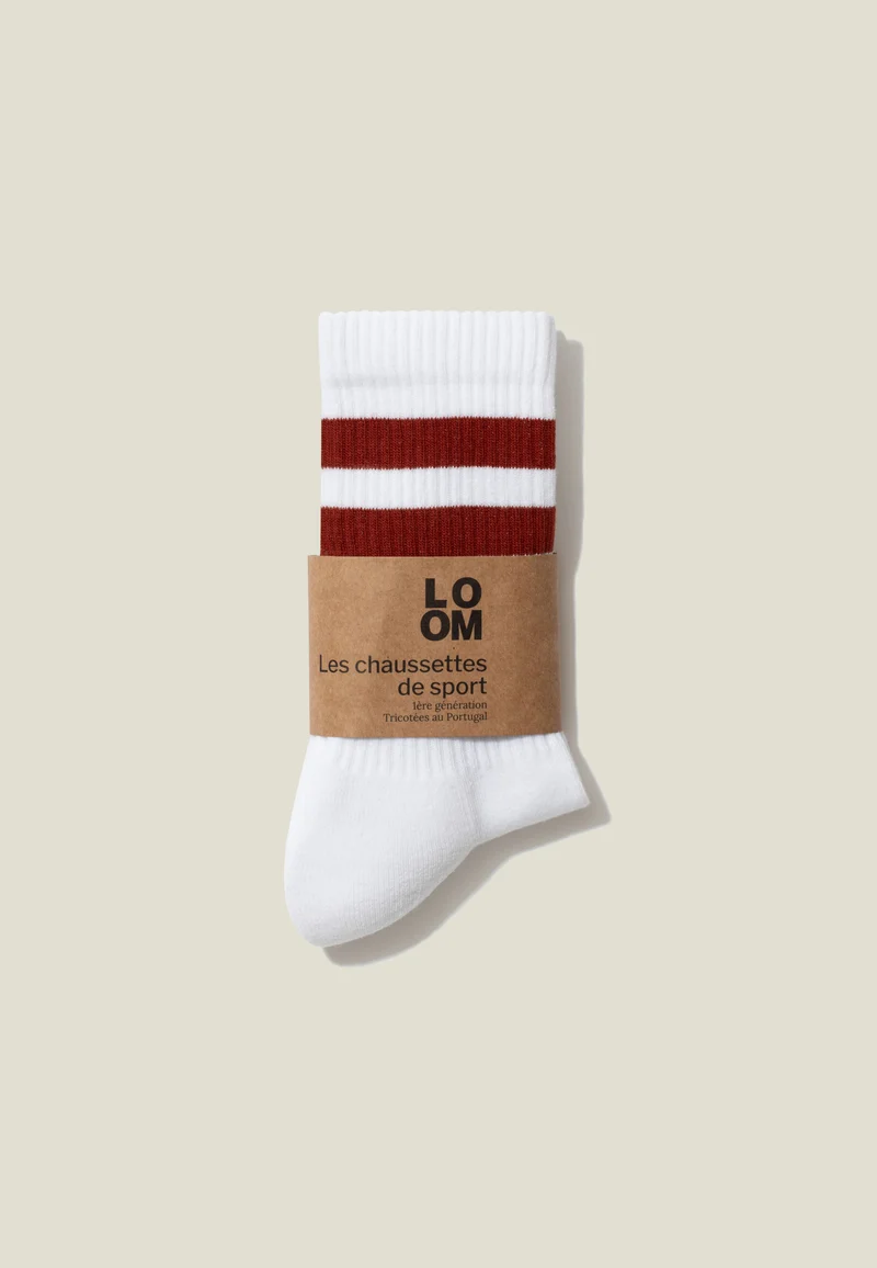 Les chaussettes côtelées