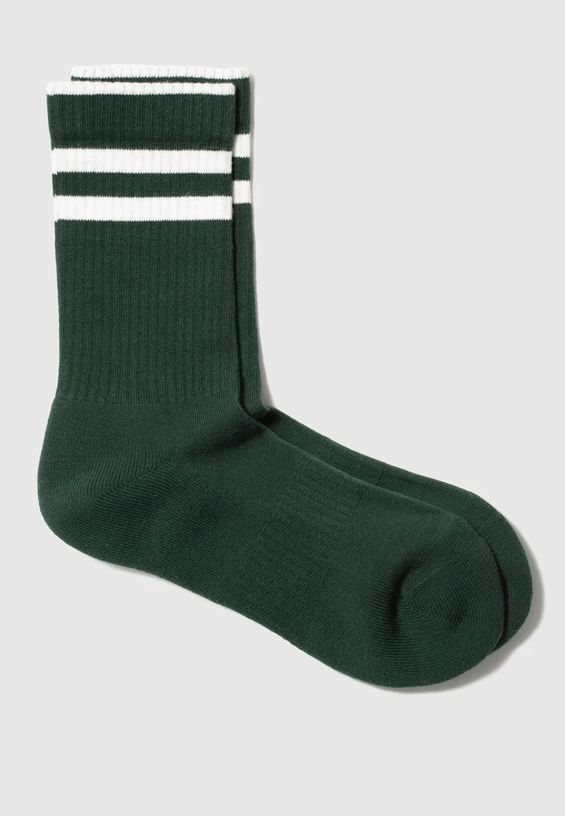Les chaussettes côtelées