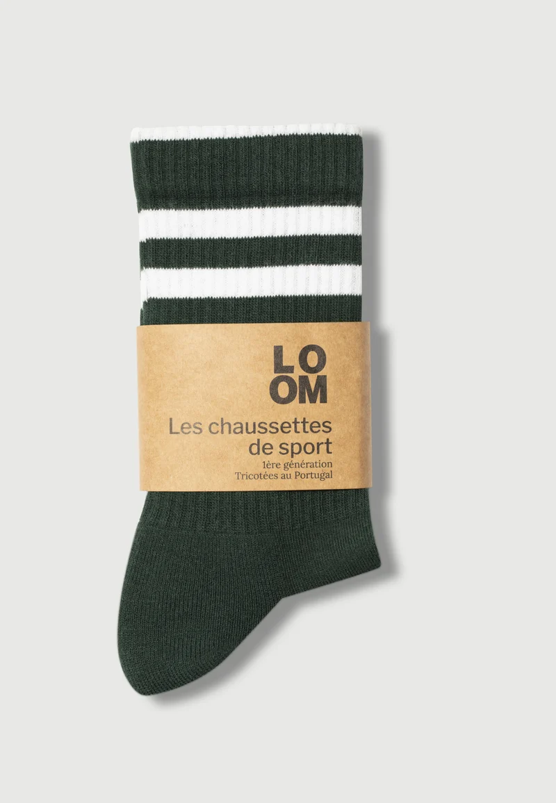 Les chaussettes côtelées