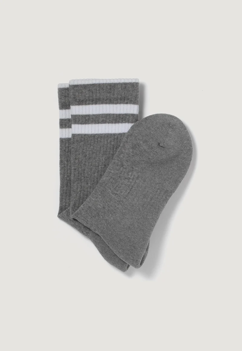 Les chaussettes côtelées
