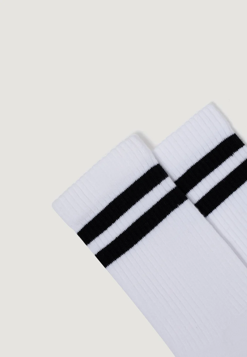 Les chaussettes côtelées