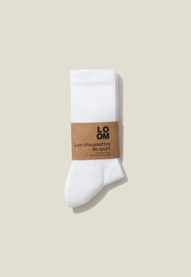 Les chaussettes côtelées