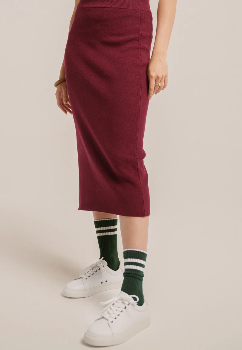 Les chaussettes côtelées