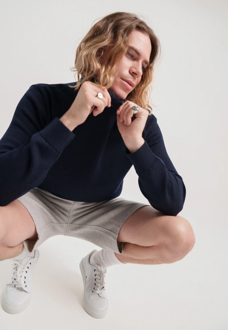 Le pull col roulé