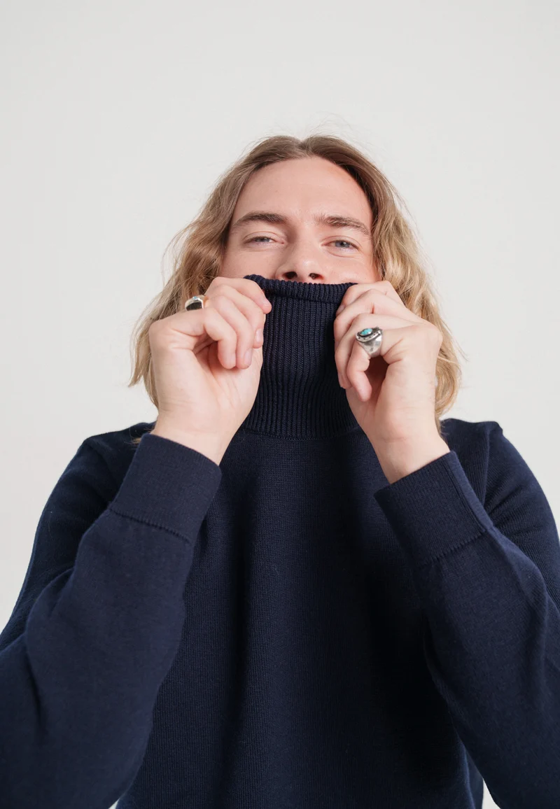 Le pull col roulé
