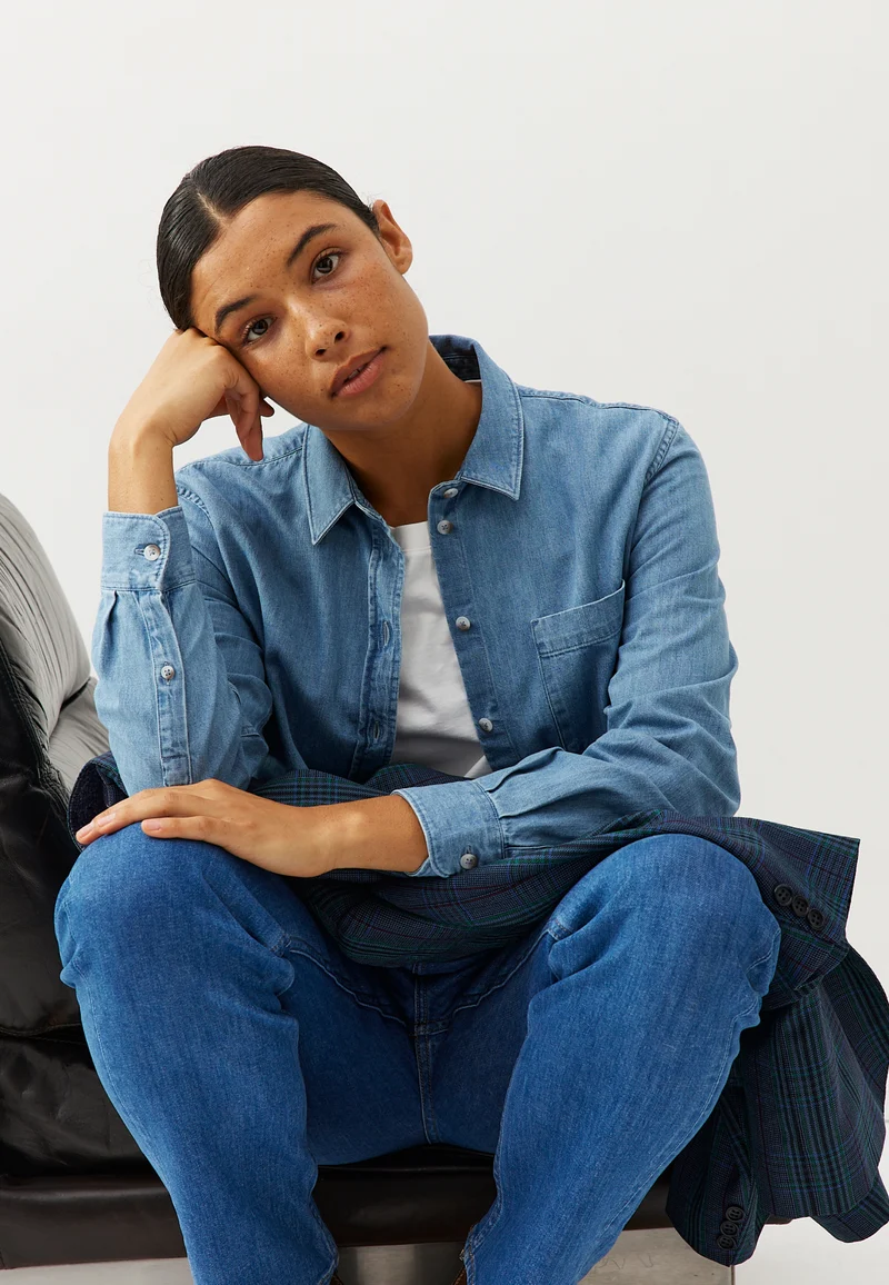La chemise en jean