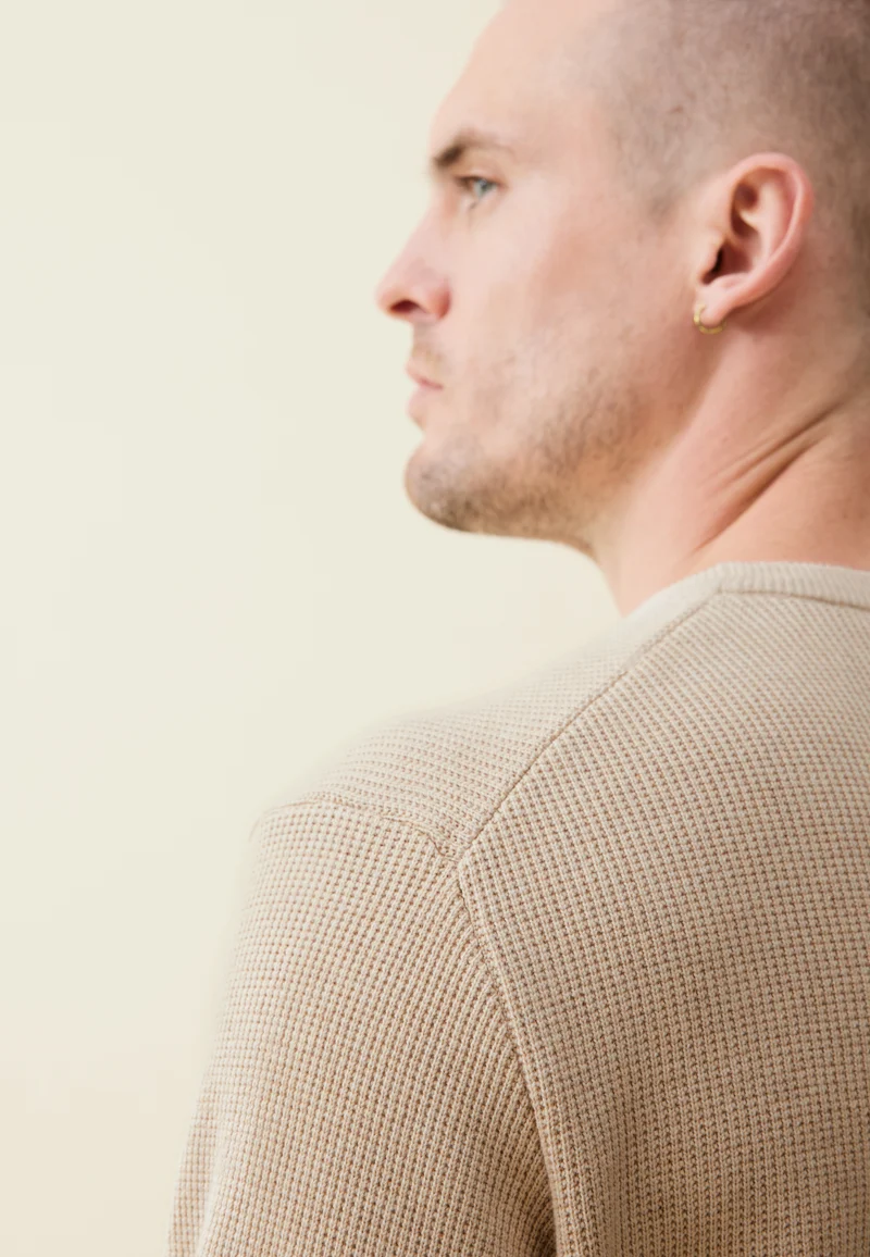 Le pull texturé
