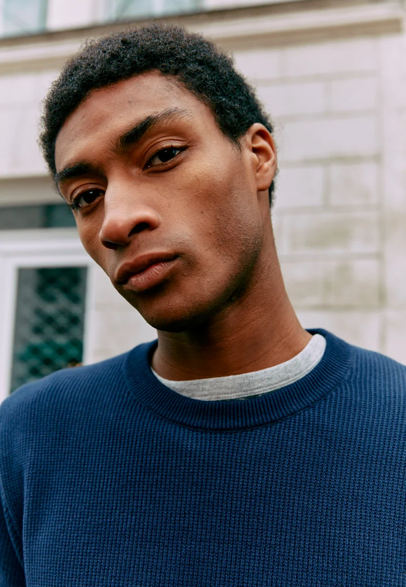Le pull texturé