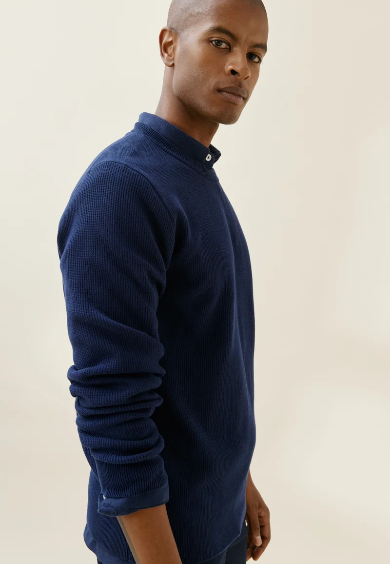 Le pull texturé