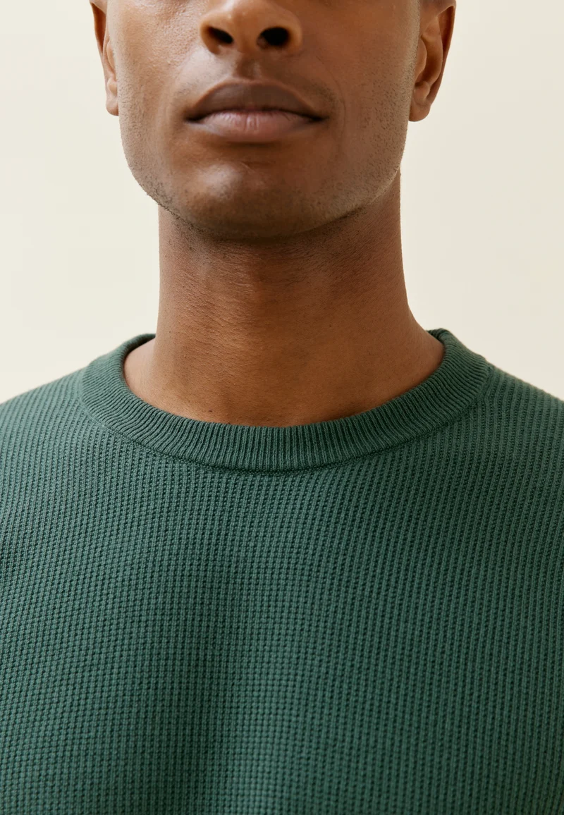 Le pull texturé