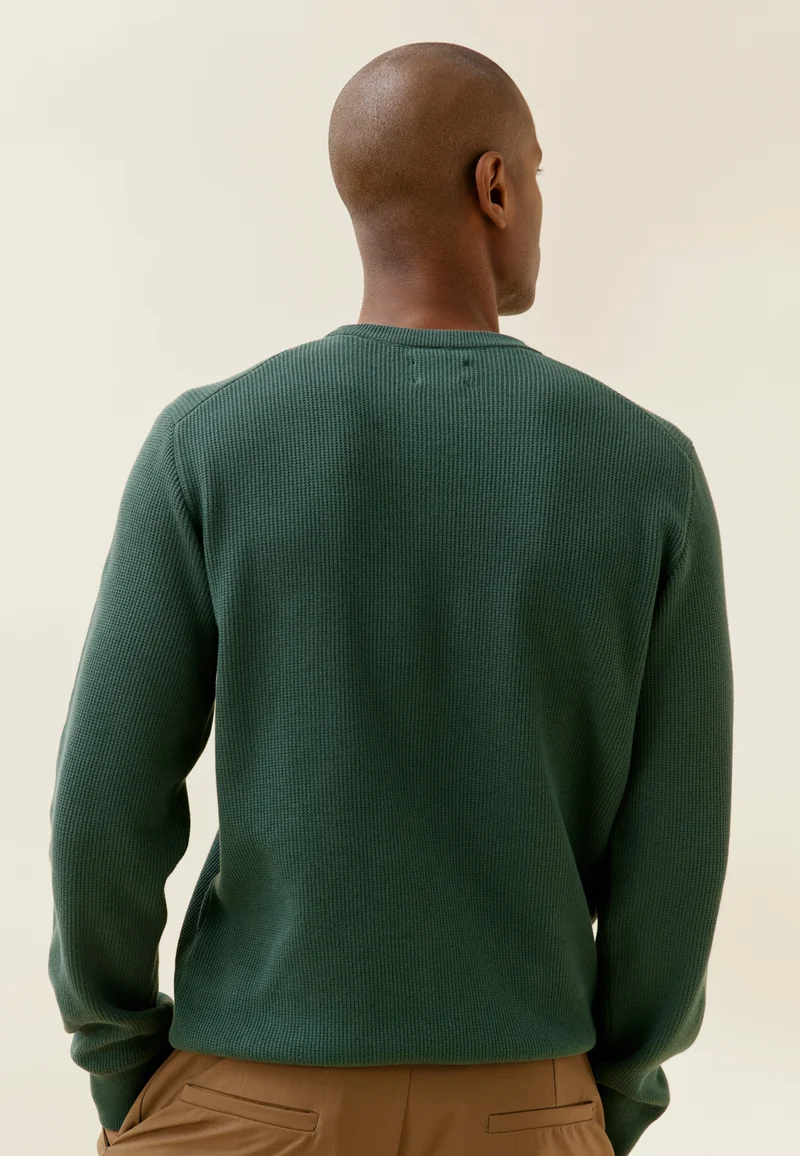 Le pull texturé