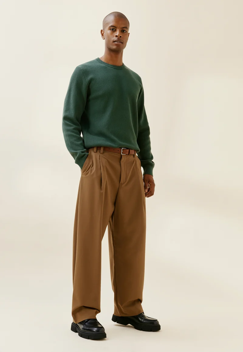 Le pull texturé