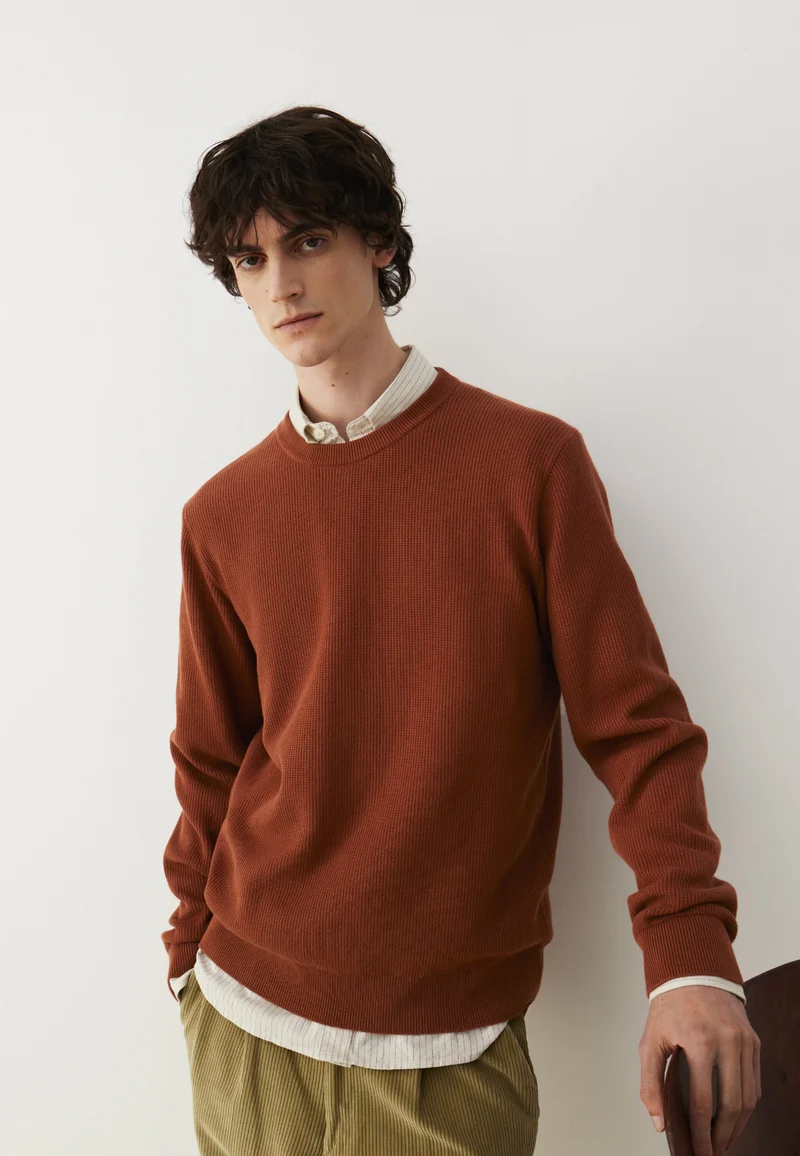 Le pull texturé