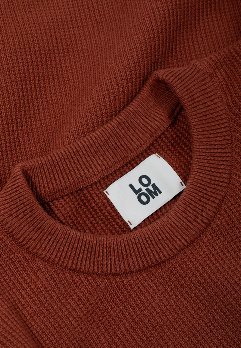 Le pull texturé