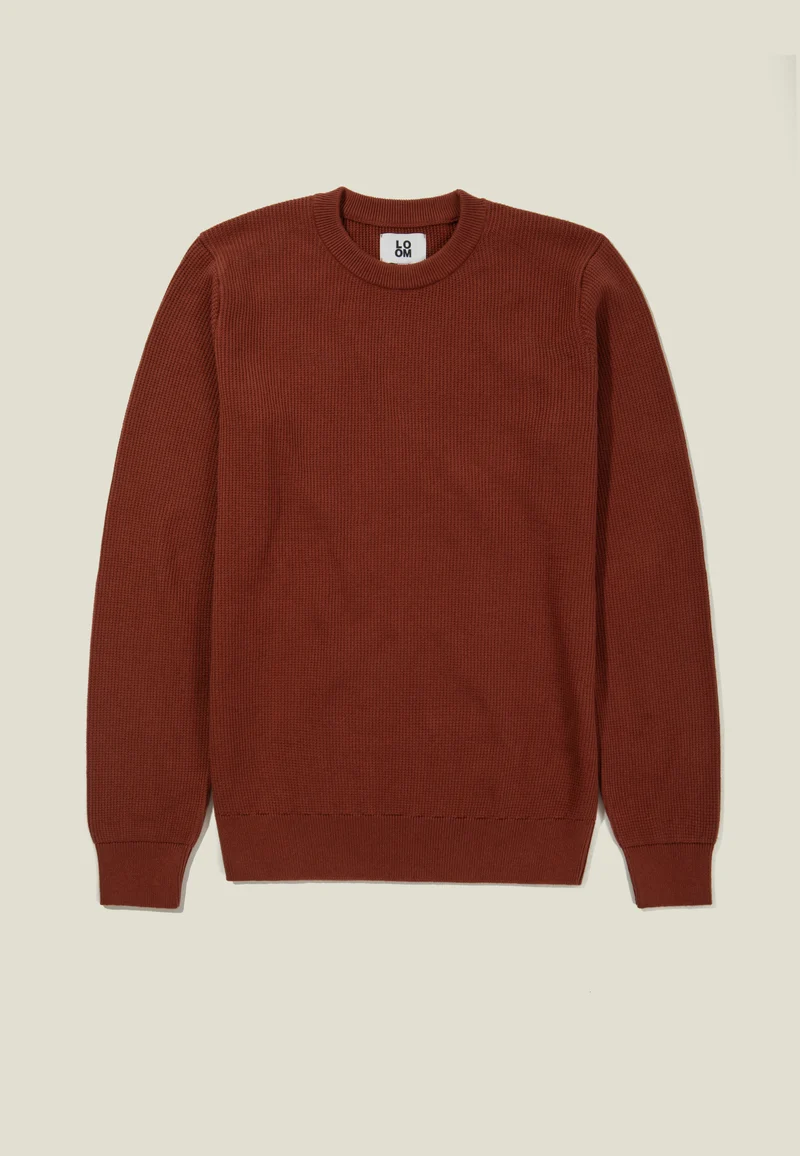 Le pull texturé