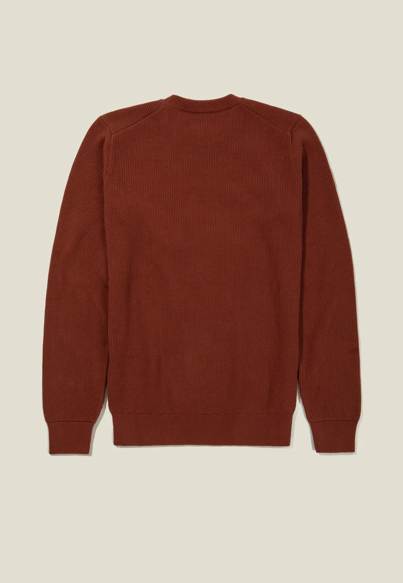 Le pull texturé