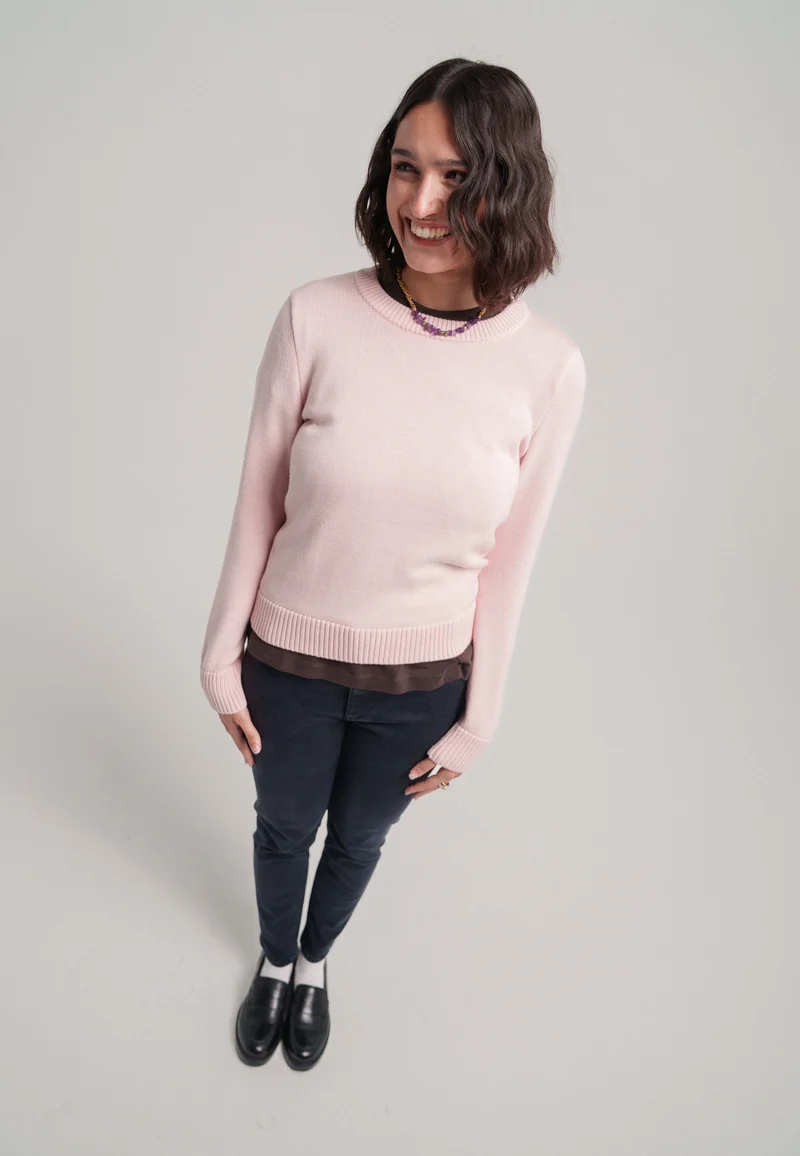 Le pull classique