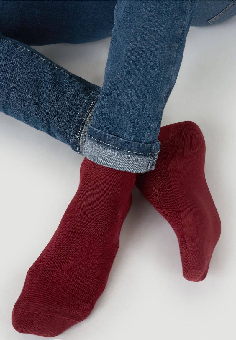 Les chaussettes en coton