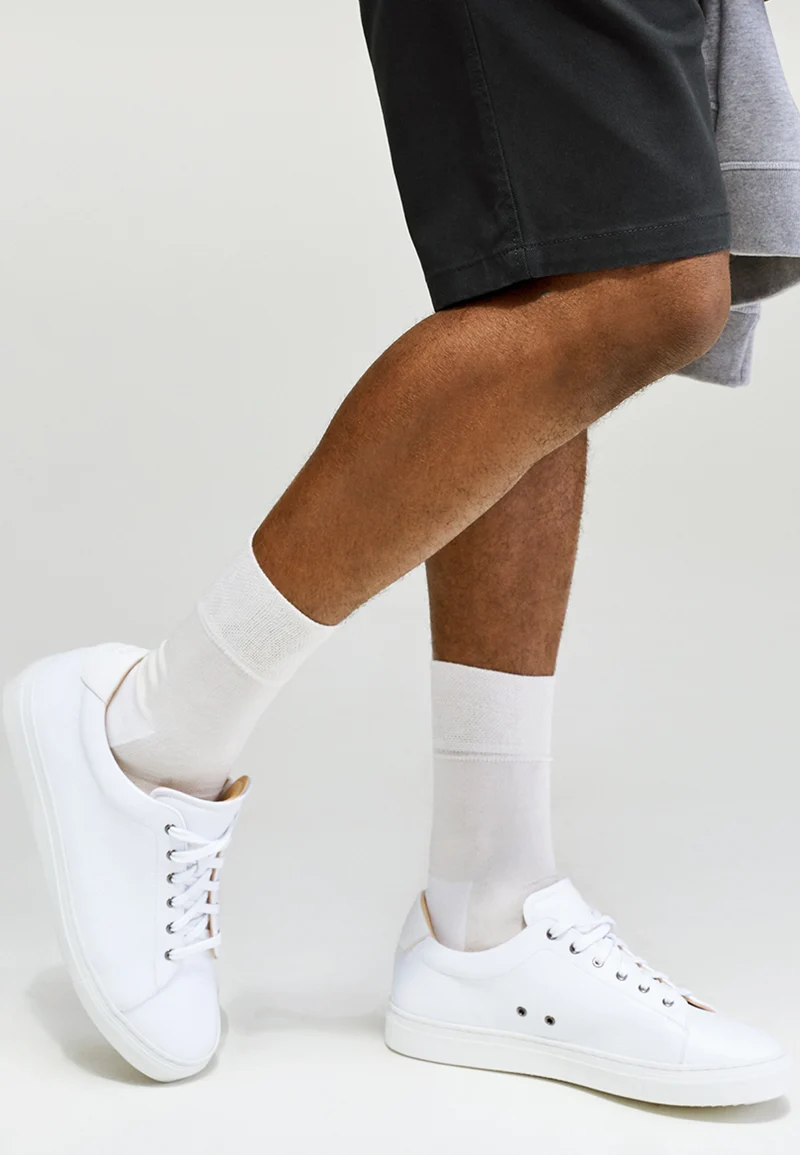 Les chaussettes en coton