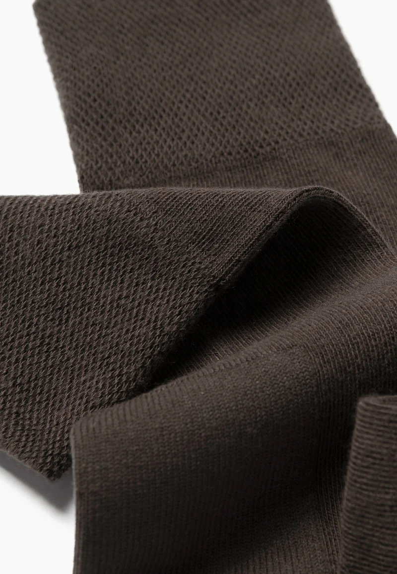 Les chaussettes en coton