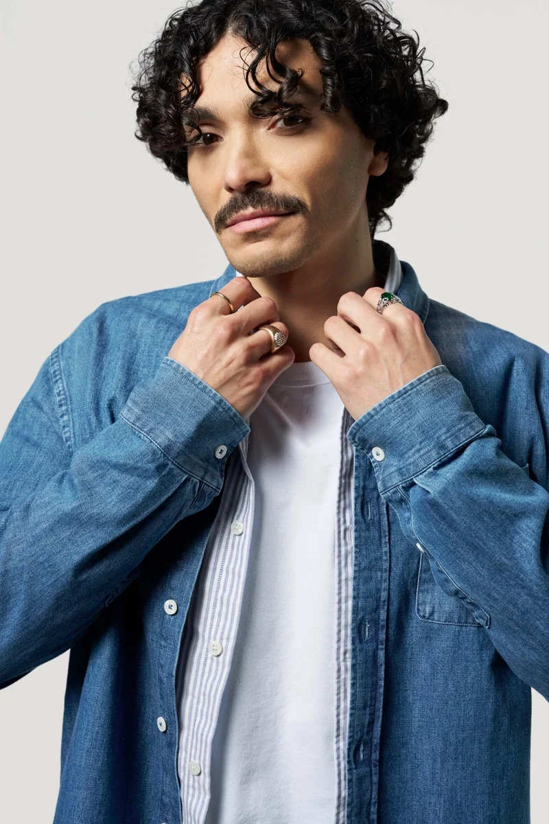 La chemise en jean