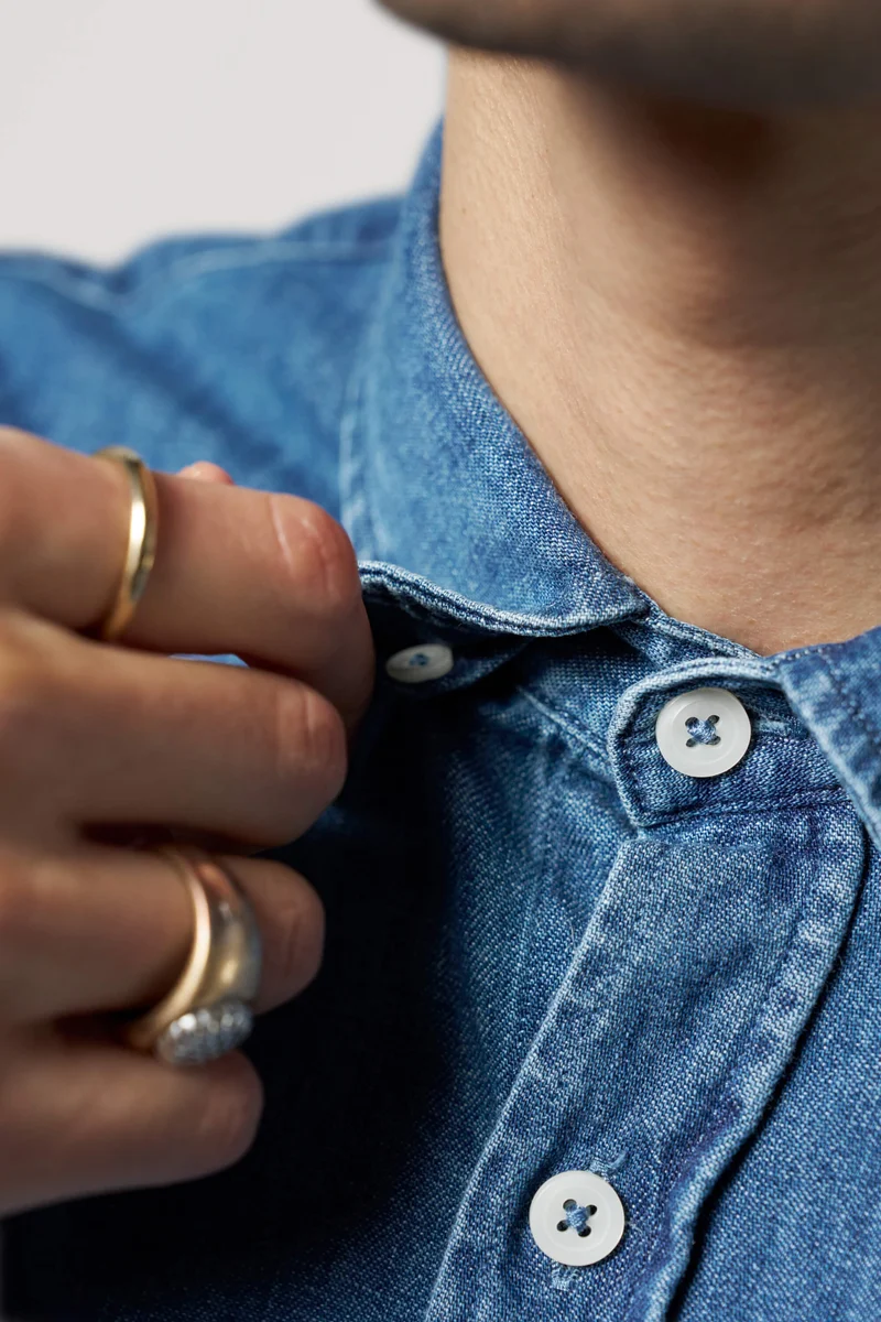 La chemise en jean