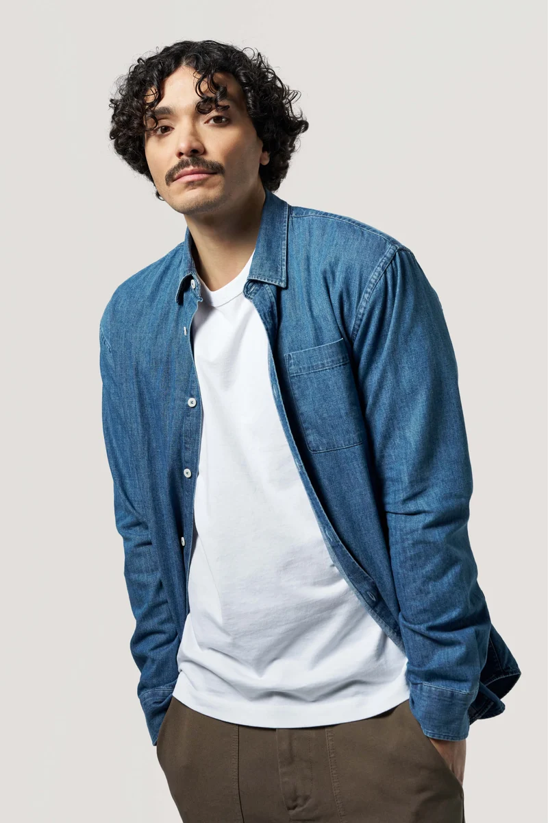 La chemise en jean