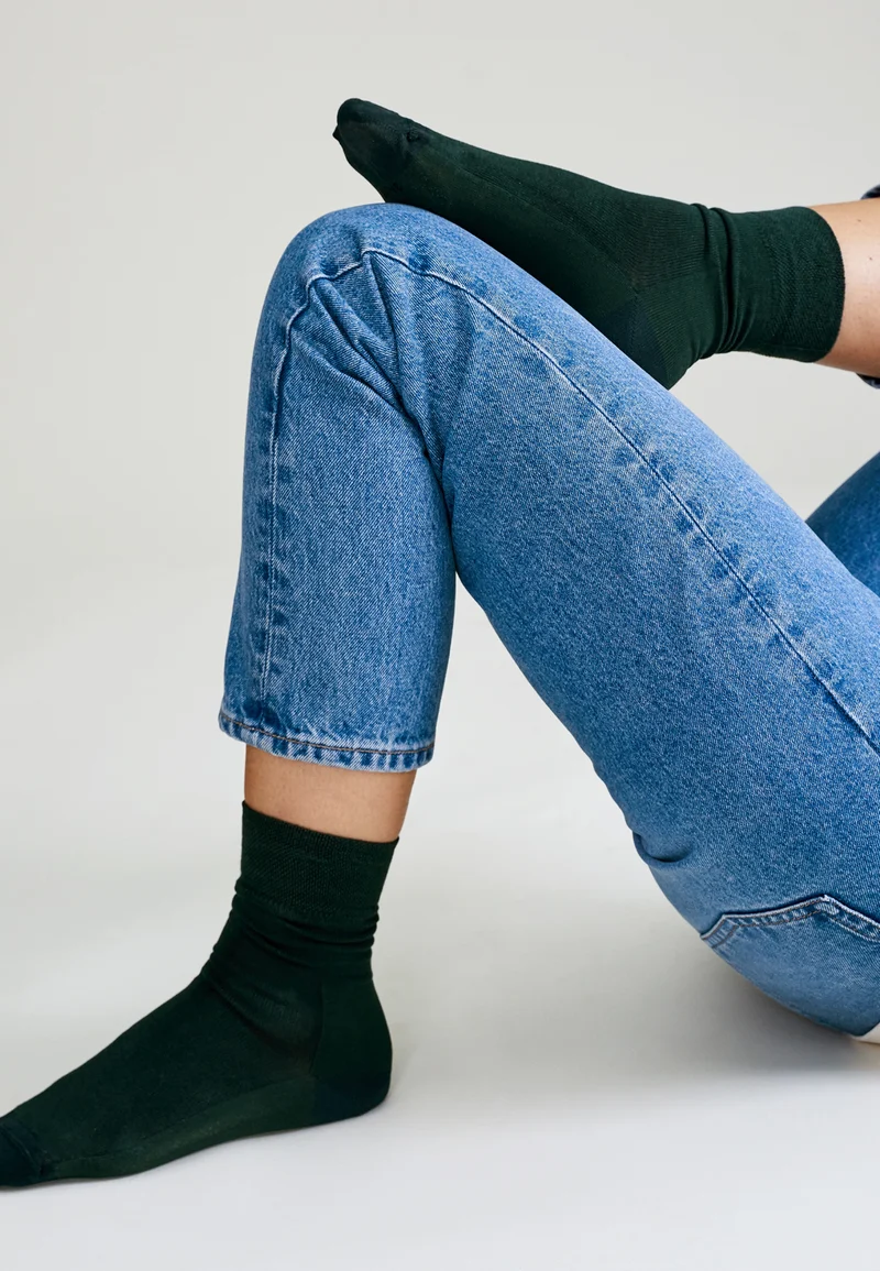 Les chaussettes en coton