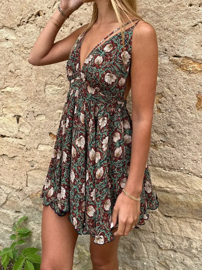 Robe Bohème Fleurie - Nymphea