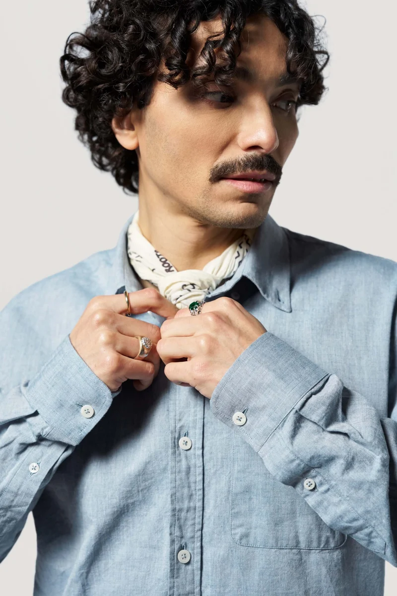 La chemise coton lin