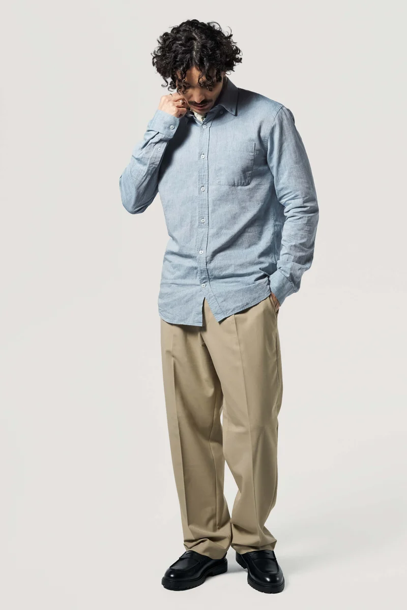 La chemise coton lin