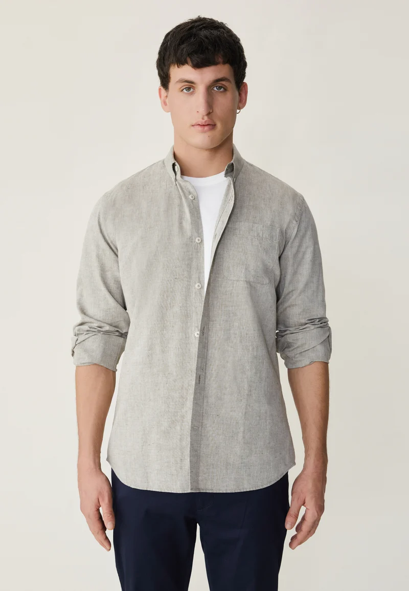 La chemise coton lin