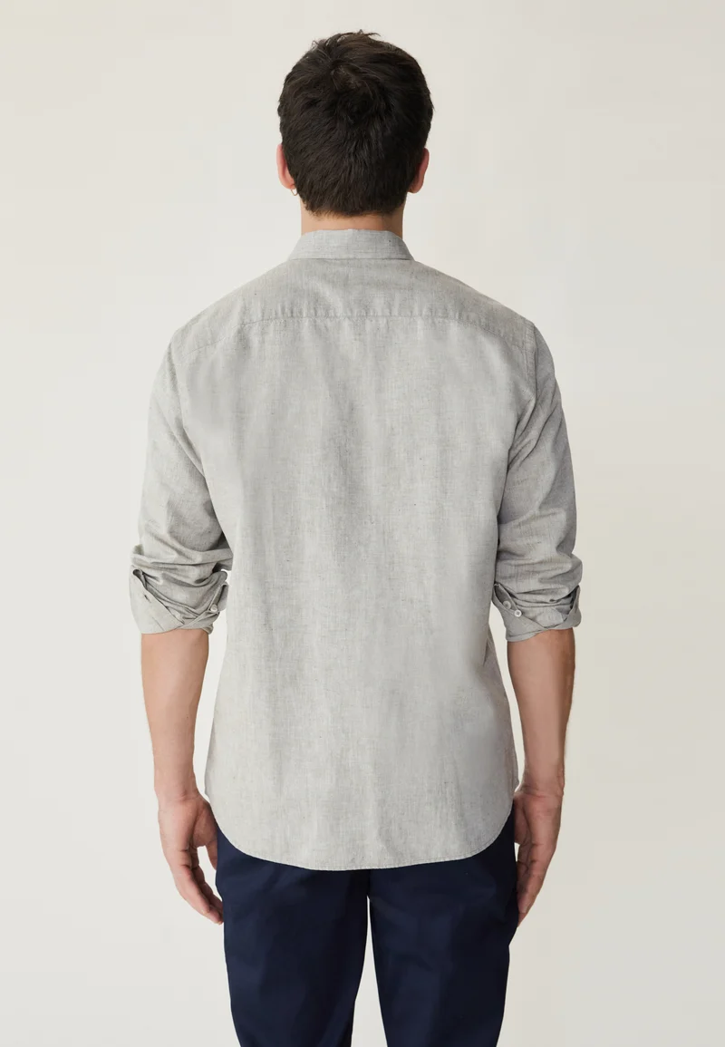 La chemise coton lin